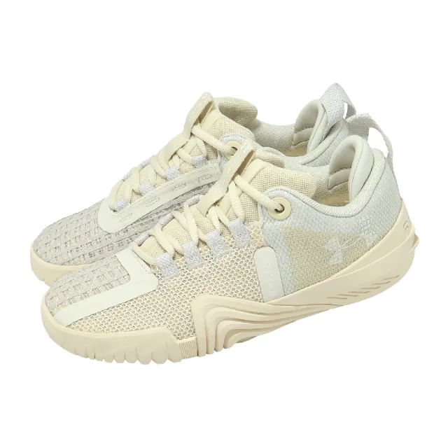 【UNDER ARMOUR】訓練鞋 W TriBase Reign 6 女鞋 米 健身 支撐 運動鞋 3027342142