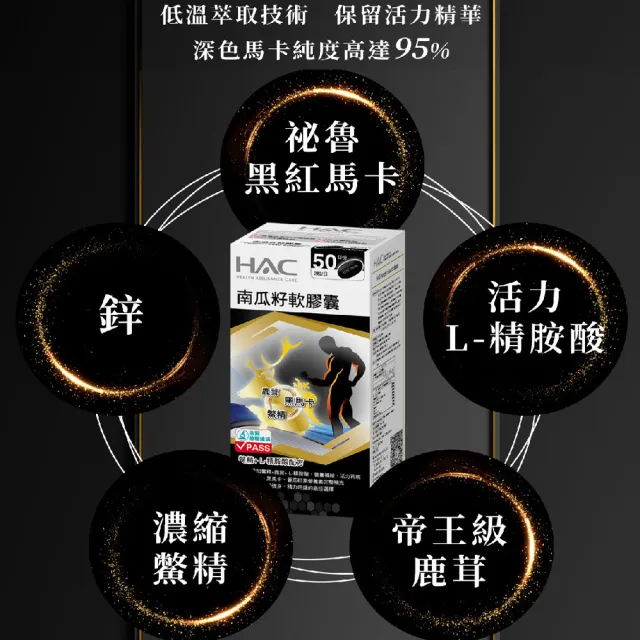 【永信藥品】南瓜籽軟膠囊8瓶組( 共800粒/西班牙專利南瓜籽/祕魯馬卡/茄紅素/ L-精胺酸 /鹿茸鱉精 /鋅))