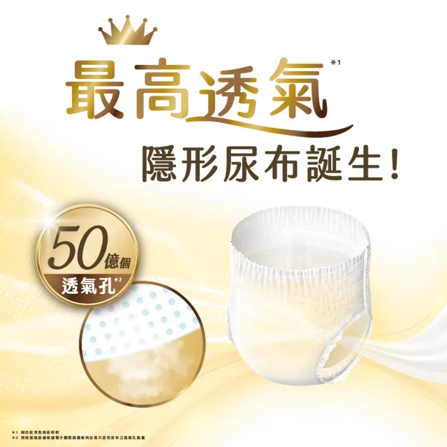 【妙而舒】極透舒膚妙兒褲 M-XL 5箱購(M33片x30包/L27片x30包/XL24片x30包)