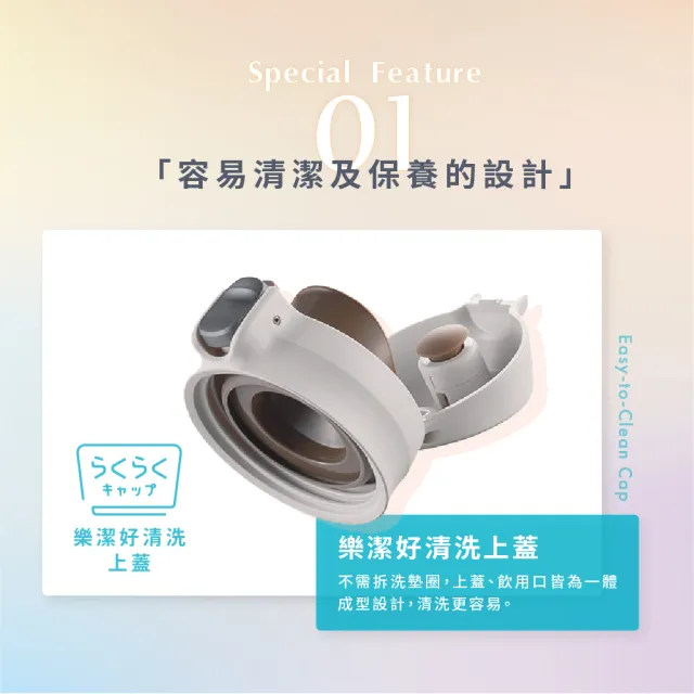 【TIGER 虎牌】買1送1雙層不鏽鋼保溫瓶750ml(MTR-W075彈蓋真空/大容量/保溫保冰)
