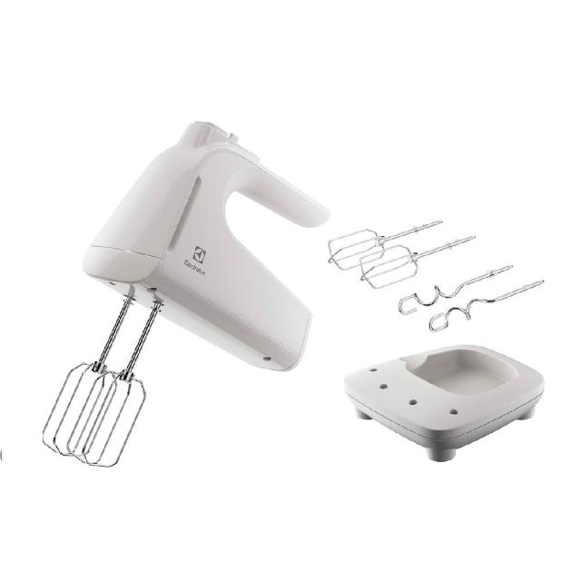 【Electrolux 伊萊克斯】極致美味300 手持式攪拌機 甜杏白(E3HM1-110W)
