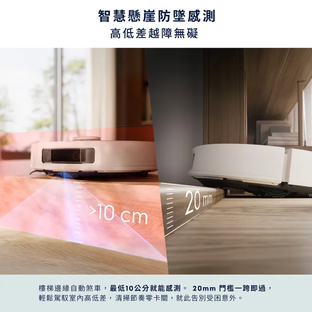 【Electrolux 伊萊克斯】嘖嘖募資好評5000萬 安心管家 800 全能掃拖機器人(EFR81223)