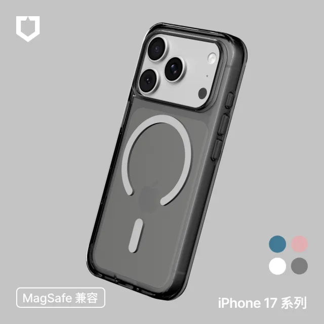 【RHINOSHIELD 犀牛盾】iPhone 17/Air/17 Pro/17 Pro Max Clear MagSafe兼容 抗黃化透明防摔磁吸手機殼