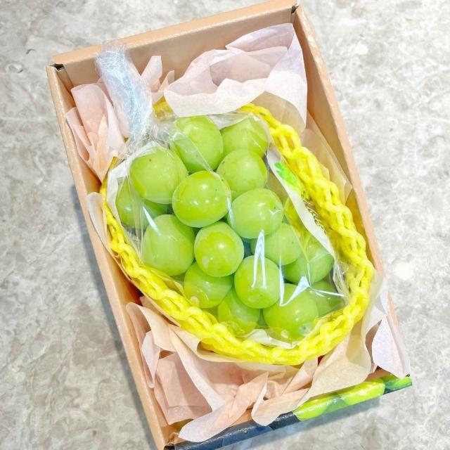 【舒果SoFresh】韓國麝香葡萄單入禮盒+提袋 (約600g/中秋禮盒)