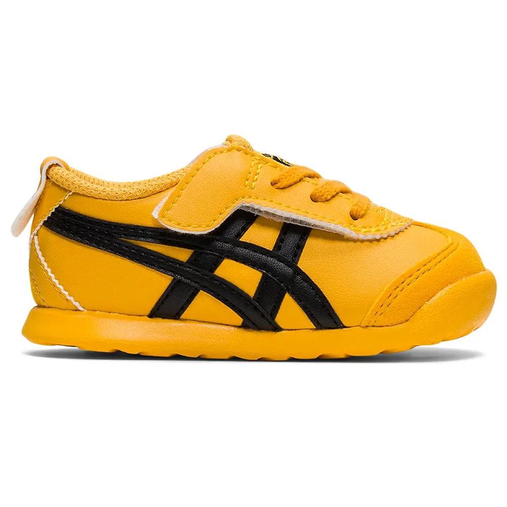 【Onitsuka Tiger】鬼塚虎 黃底黑虎爪紋 MEXICO 66 KIDS 休閒鞋 1184A074-752 (1184A074-752)