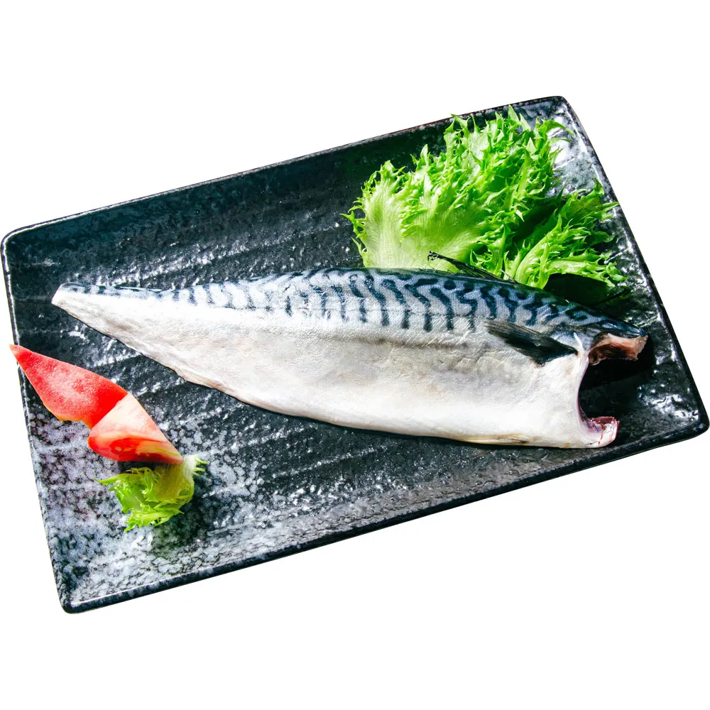 【鮮綠生活】嚴選挪威極厚薄鹽鯖魚片 共6包(無紙板淨重165g±10%/包)