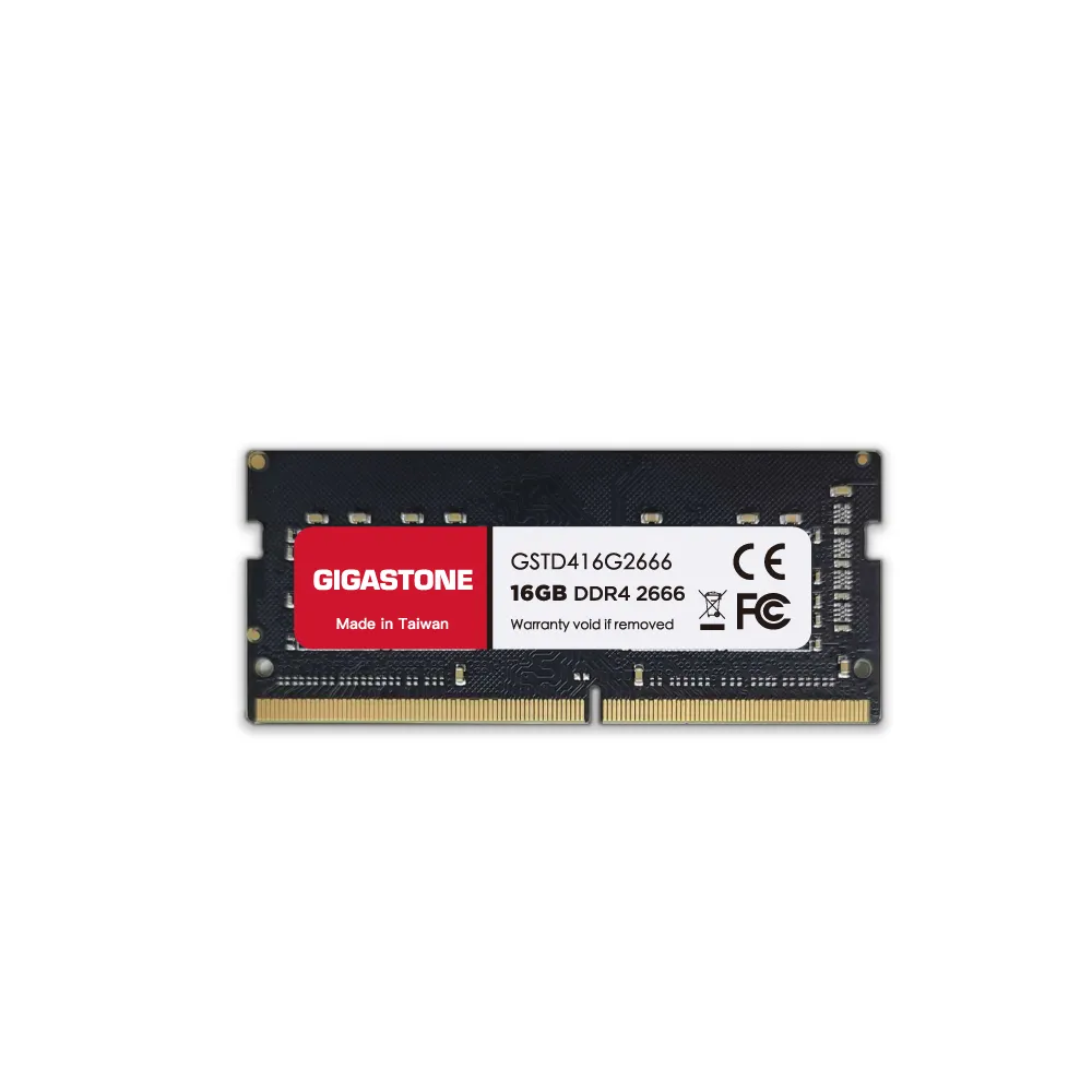 GIGASTONE 立達】DDR4 2666MHz 16GB 筆記型記憶體單入(NB專用) - momo