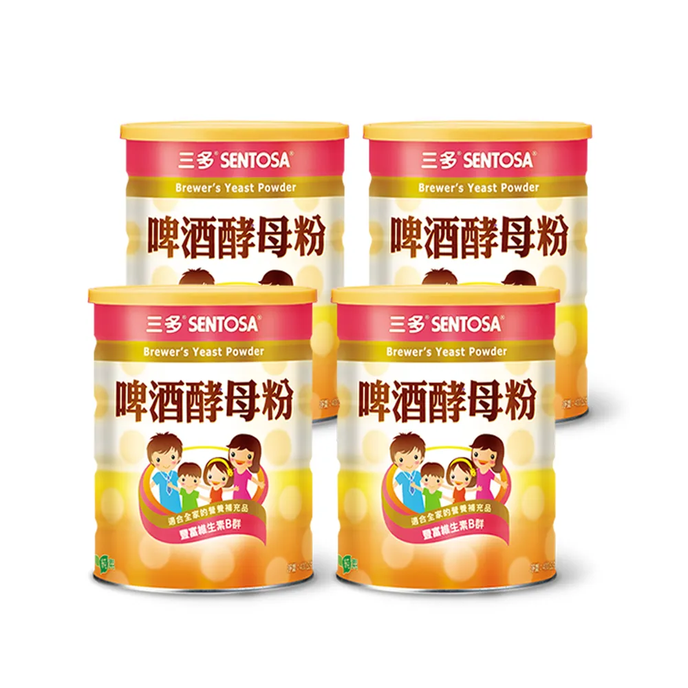 【三多】啤酒酵母粉4罐組(400g/罐)