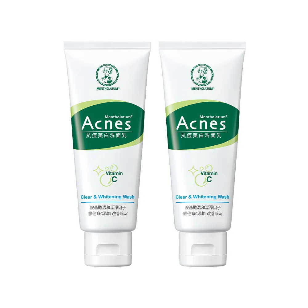 【曼秀雷敦】Acnes抗痘美白洗面乳(100g / 2入)