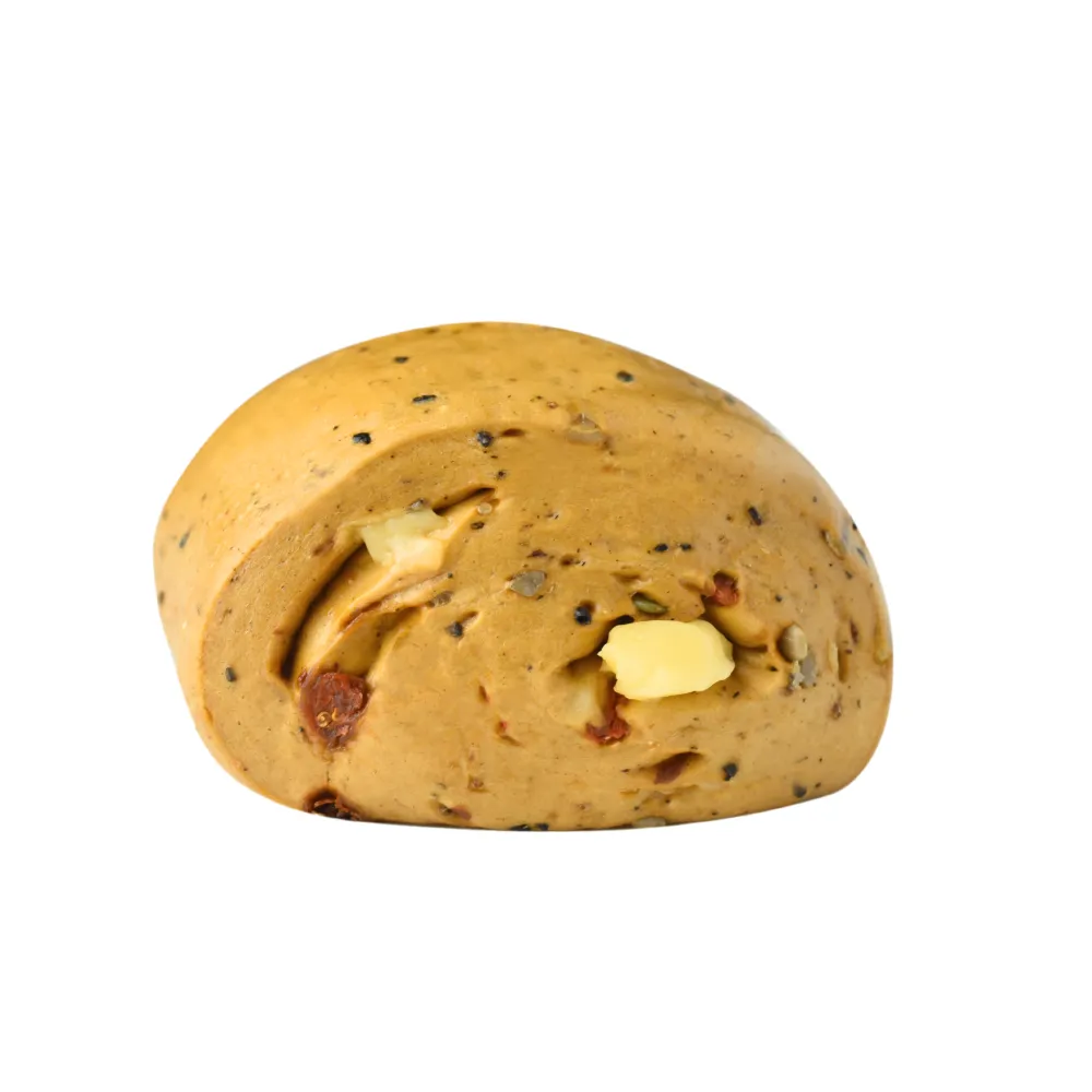 【良品開飯】國民包子 雜糧堅果乳酪包 5包組(每包4顆320g共20顆 台味 銀髮族健康養生)