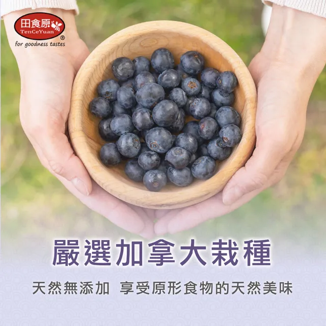 【田食原】(夾鏈新包裝)冷凍栽種藍莓共2kg(500gx4包) 加拿大進口 大腸桿菌/防腐/重金屬/農殘檢驗通過