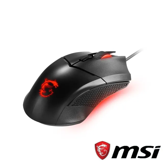 【MSI 微星】搭滑鼠墊★Clutch GM08 電競滑鼠+AGILITY GD21