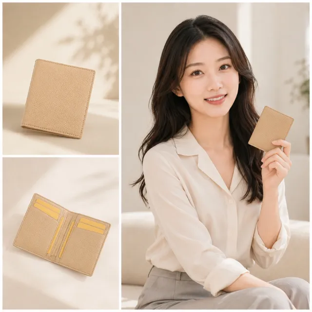 【EMMA SUE】卡包 證件皮套 信用卡包 小錢包 真皮名片包 卡夾 名片夾 生日禮物 證件套 真皮卡包 薄