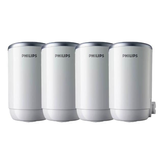 【Philips 飛利浦】日本原裝★5重超濾複合濾芯四入組(WP3922)