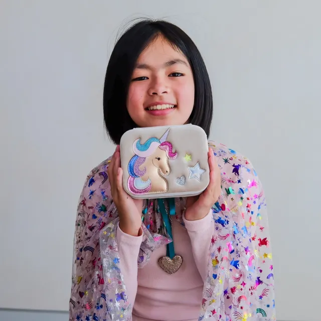 【Mimi&Lula】AW26_獨角樂園-星願獨角獸珠寶盒(珠寶盒)