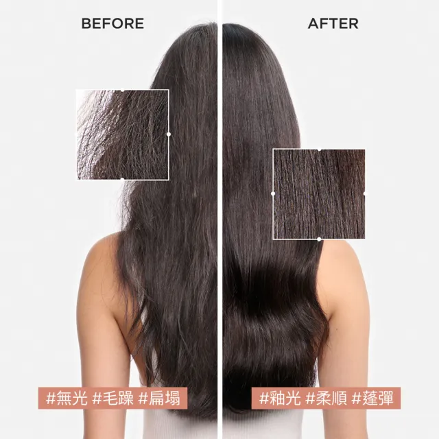 【KERASTASE 巴黎卡詩】釉光香頌玫瑰護髮精油45ml(全新上市/小粉球/柔順/抗躁/蓬彈)
