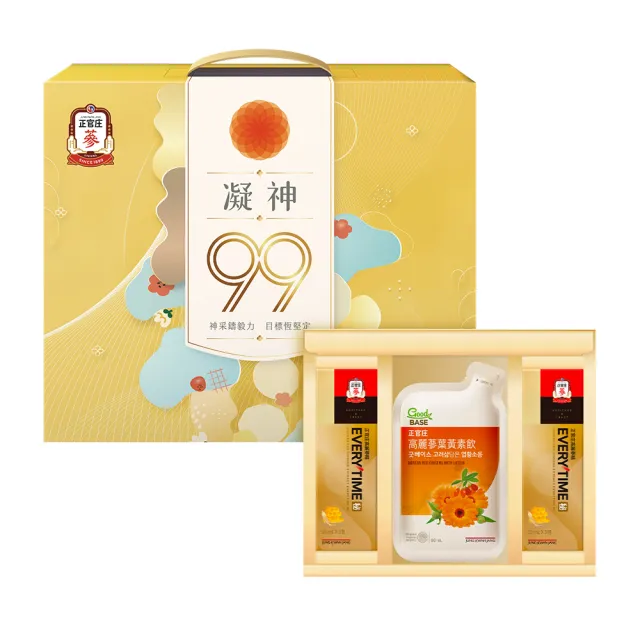 【JUNG KWAN JANG 正官庄】凝神99禮盒(保健禮盒/送禮/提把禮盒)