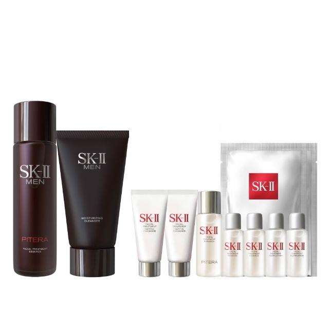 【SK-II】官方直營 男士青春潔面雙重組(男士青春露230ml＋男士潔面乳/超品日)