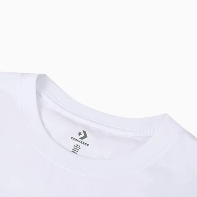 【CONVERSE】Conevrse  KR STREET FOOD CITY TEE 男款 白色 舒適 休閒 短袖 UCK170-001