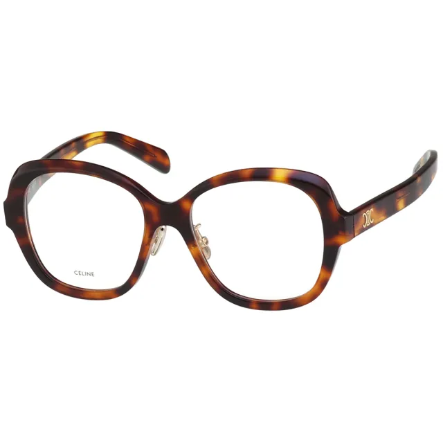 【CELINE】凱旋門 光學眼鏡(琥珀色)CL50179F
