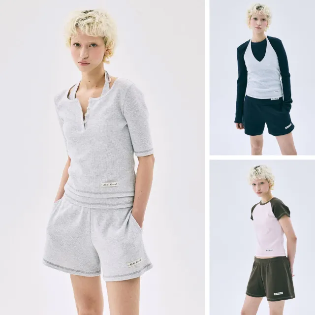 【MARDI MERCREDI】華夫格 多色 休閒短褲  WAFFLE SHORTS ESSENTIAL