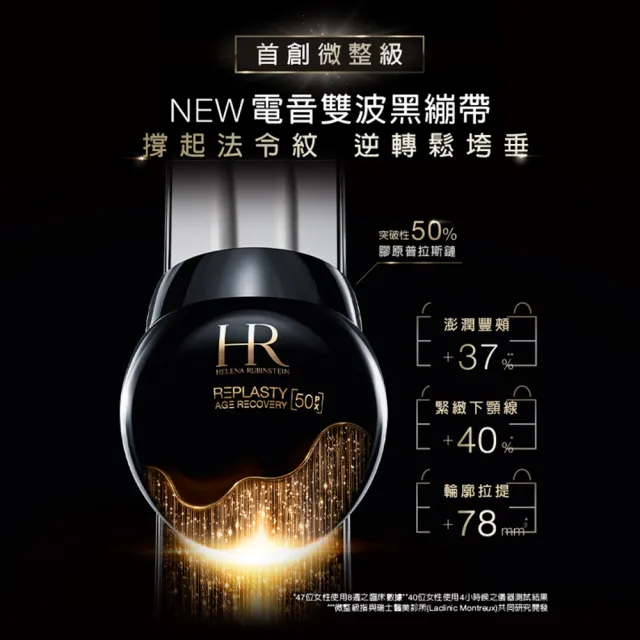【Helena Rubinstein HR 赫蓮娜】官方直營 PX50極塑黑繃帶修護乳霜50ml 醫美術後可用 升級上市