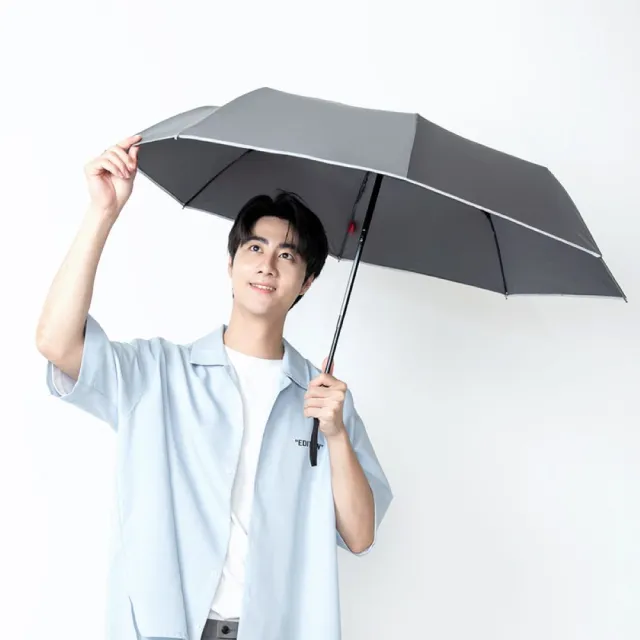 【雨傘王】BigRed 型男 快乾 自動傘 折疊傘 快乾傘布 防潑水 抗風  1-2人撐(終身免費維修)