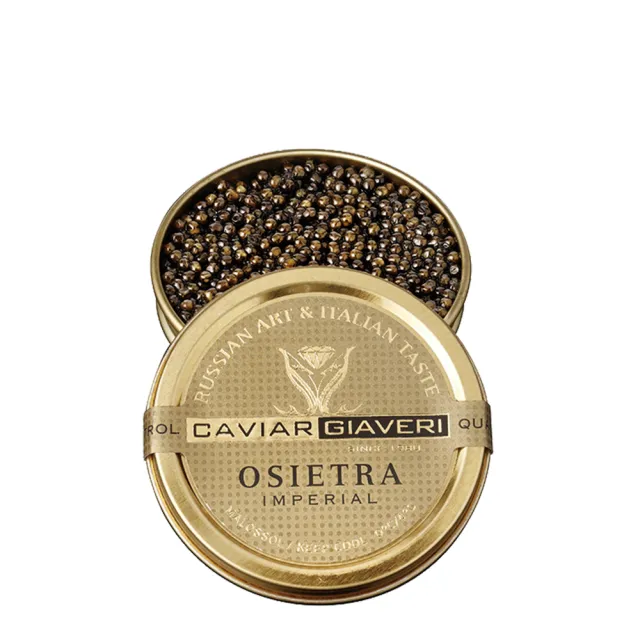 【CAVIAR GIAVERI 珈費里】現貨!奧思迦魚子醬 30g(金蓋 Osietra)