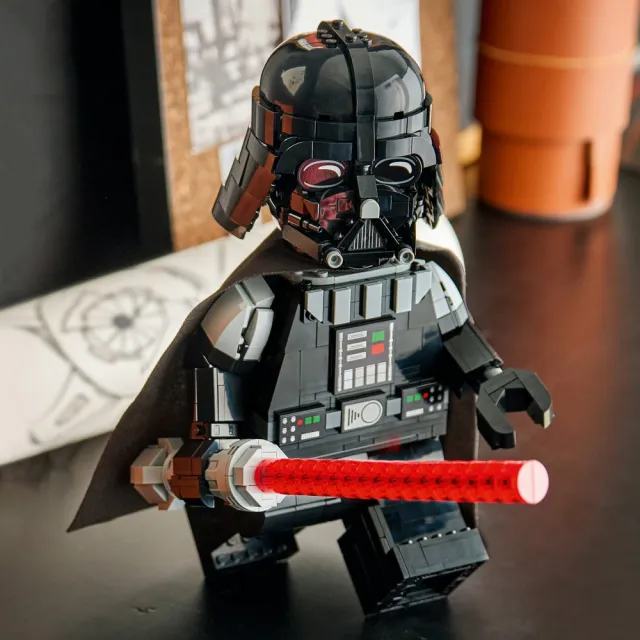 【LEGO 樂高】星際大戰系列 75461 放大版達斯維達人偶(星戰 居家擺設 禮物 玩具)