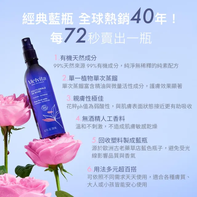【Melvita 蜜葳特】薰衣草花粹(200ml)