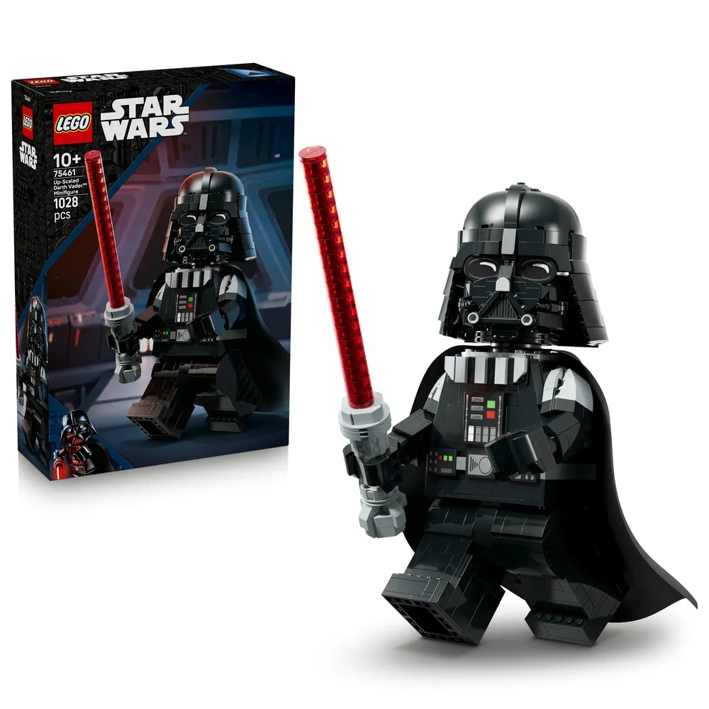 【LEGO 樂高】星際大戰系列 75461 放大版達斯維達人偶(星戰 居家擺設 禮物 玩具)