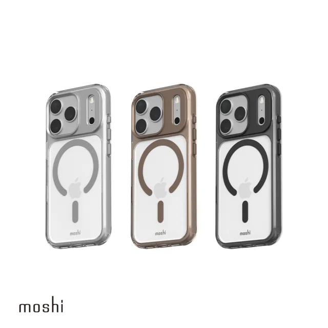 【moshi】iGlaze 磁吸透明保護殼 for iPhone 18 Pro
