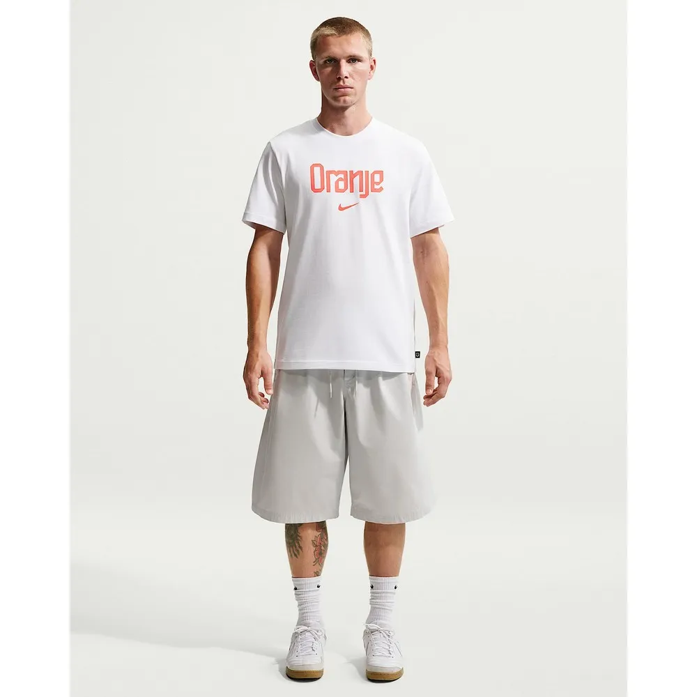 【NIKE 耐吉】短袖上衣 男 KNVB M NK WRDMRK TEE T恤 足球 世界盃 荷蘭隊 白 (IH2190100)