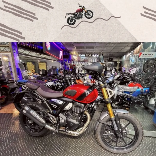 Triumph凱旋 Scrambler 400 X (398CC/檔車/機車/平輸車/普洛吉村重機)