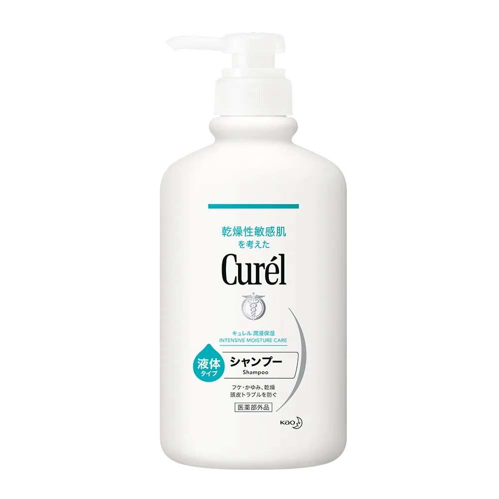 【Curel 珂潤官方直營】溫和潔淨洗髮精(420ml)
