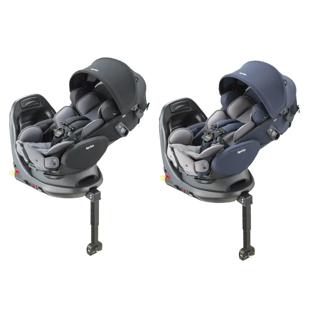 【Aprica 愛普力卡】Fladea Grow EVER ISOFIX 磁吸扣(0-4歲 360旋轉 坐臥二用 平躺汽座)
