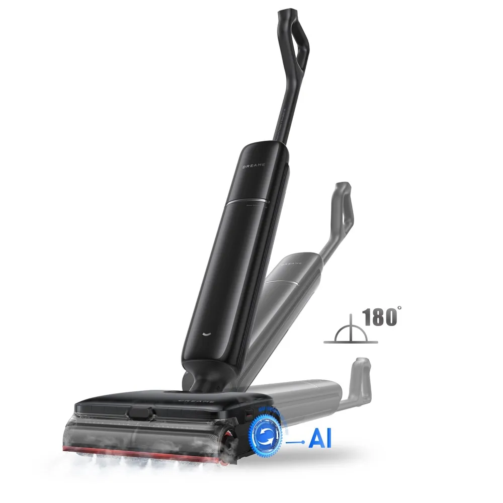 【Dreame 追覓科技】H16 Steam Max 超輕薄強效續航蒸氣洗地機(200°C蒸氣/高續航/零纏繞/輕薄機身)