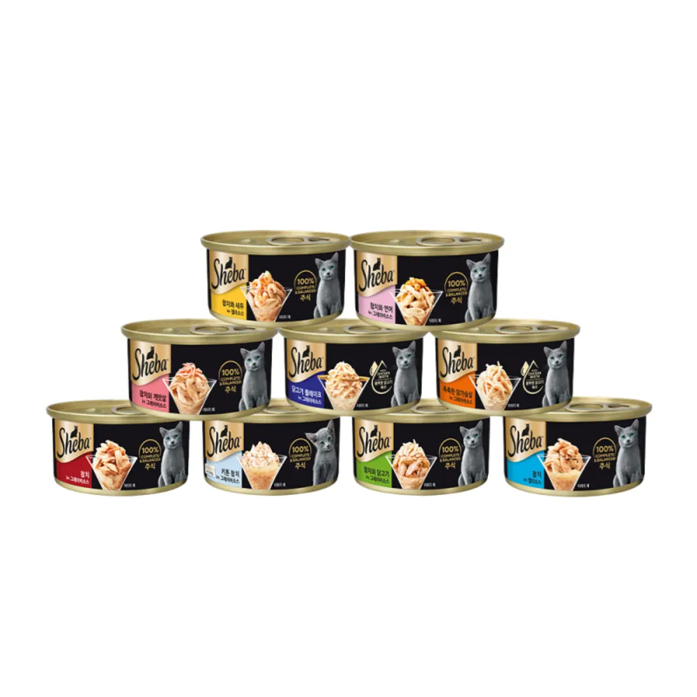 【Sheba】金罐 85g*24入 寵物/貓罐頭/貓食