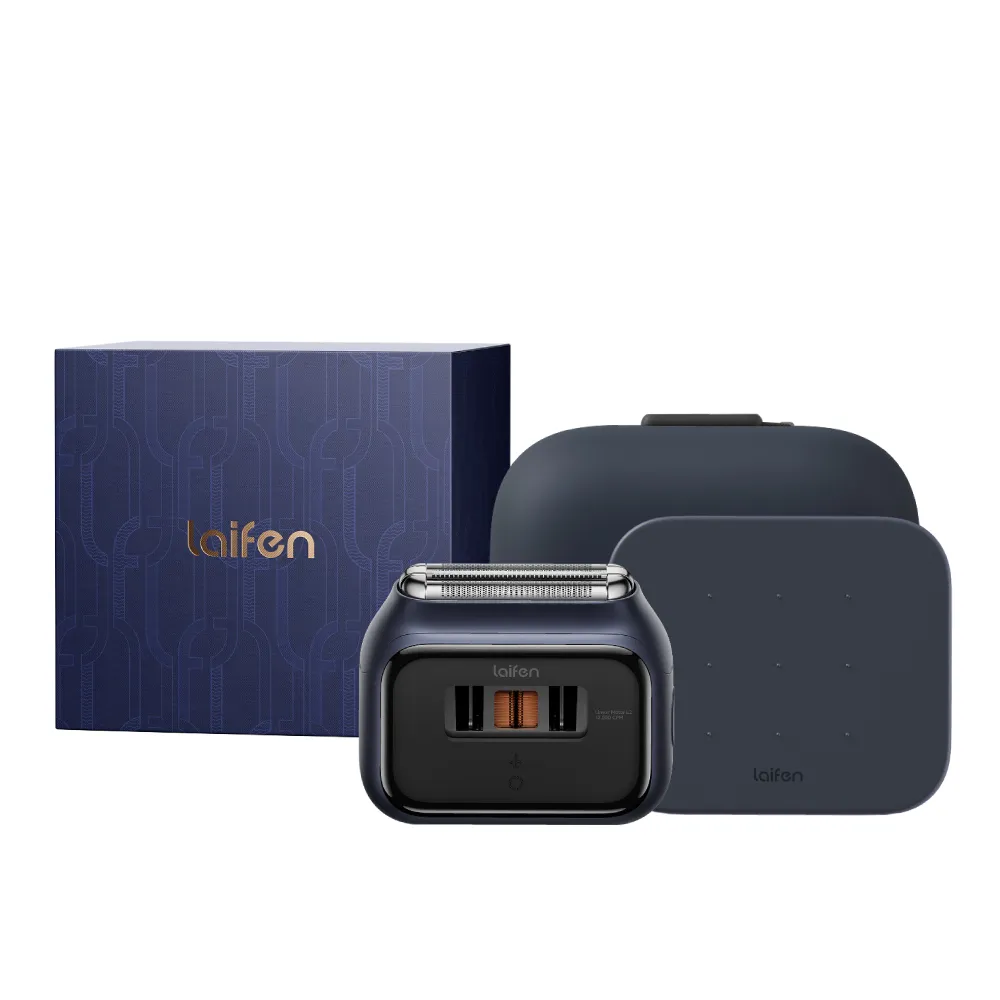 【Laifen 徠芬】P3 Pro 電動刮鬍刀禮盒套組 鋁合金往復式電鬚刀 磁吸刀頭 全機防水 快充 原廠2年保固