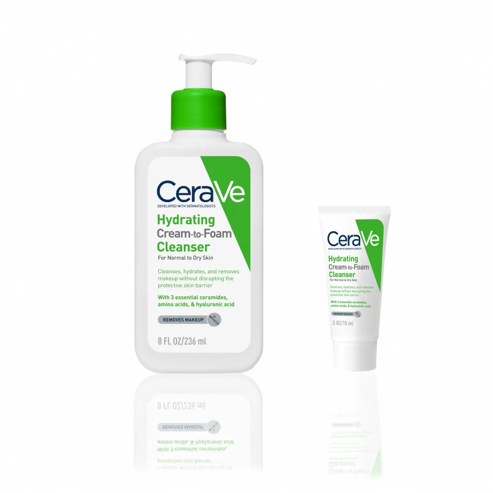 【CeraVe適樂膚】溫和洗卸泡沫潔膚乳 236ml 冠軍限定組(洗臉卸妝)
