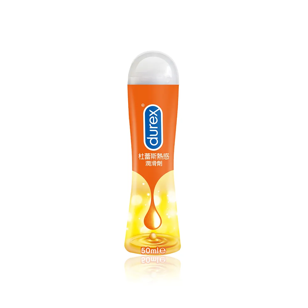 【Durex 杜蕾斯】熱感潤滑劑1入(50ml 潤滑劑推薦/潤滑劑使用/潤滑液/潤滑油/水性潤滑劑/成人展)