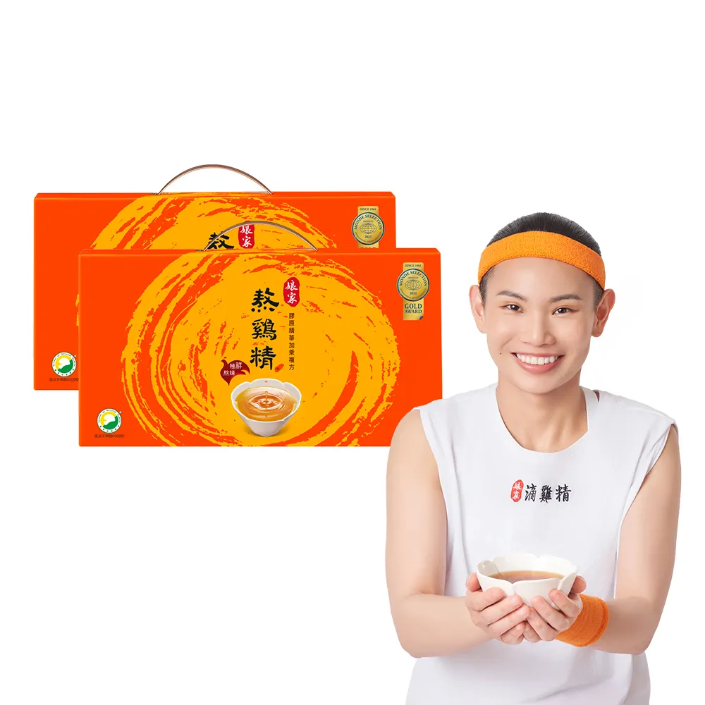【娘家】常溫熬雞精12入x2盒42ml/入(戴資穎推薦/送禮推薦/禮盒)