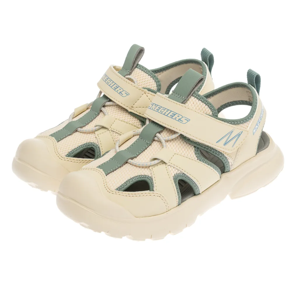 【SKECHERS】男童系列 男童鞋 涼拖鞋 涼鞋 RAZOR RUSH (407043LNTGR)