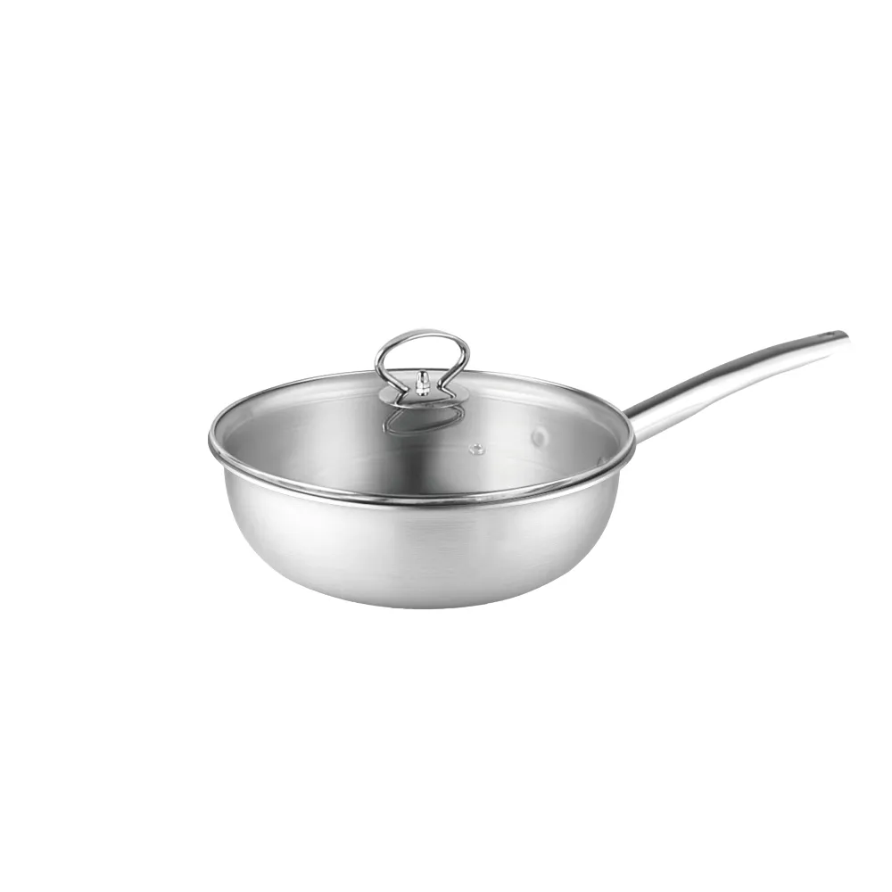 【UCOM 瑞康屋】鍋匠系列MT25台製複合金單柄炒鍋(22cm)