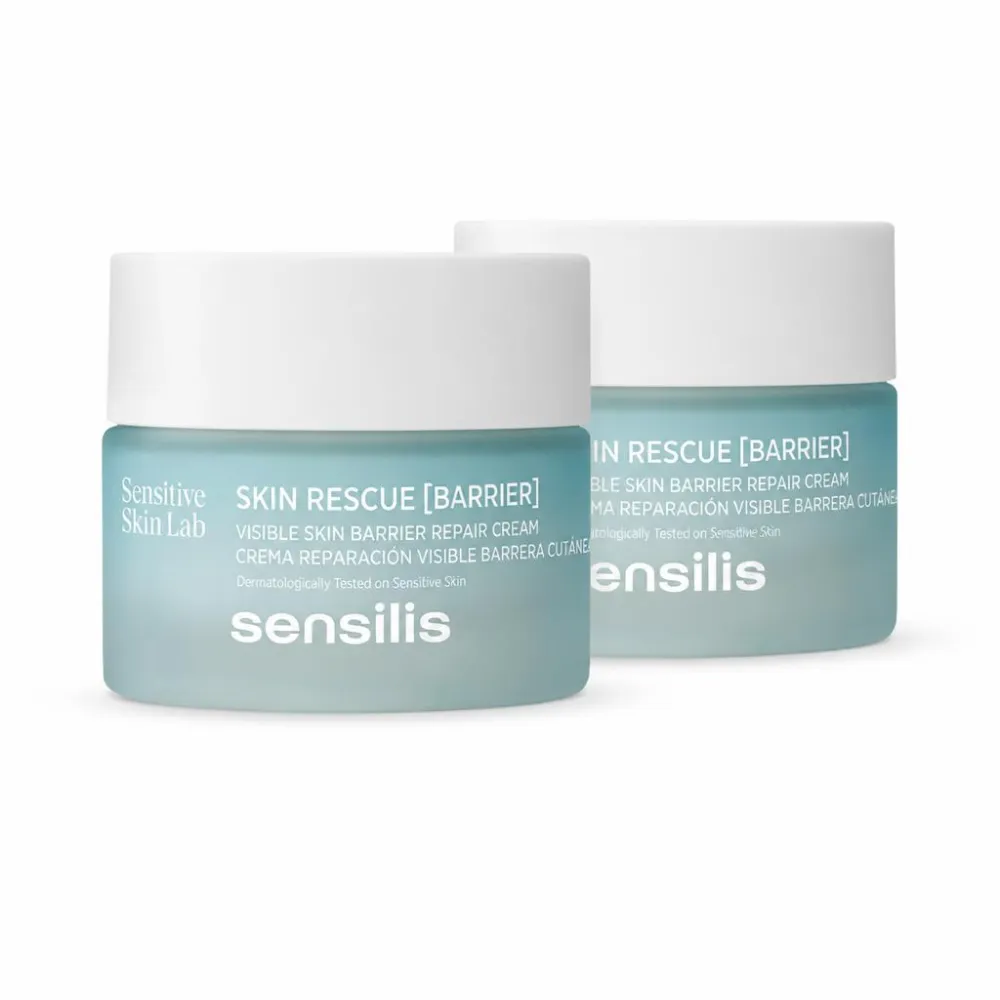 【sensilis 森思黎絲】SOS屏障舒緩修護霜50ml x2入組 (5C小藍盾/保濕乳霜/修復霜/5大神經醯胺)
