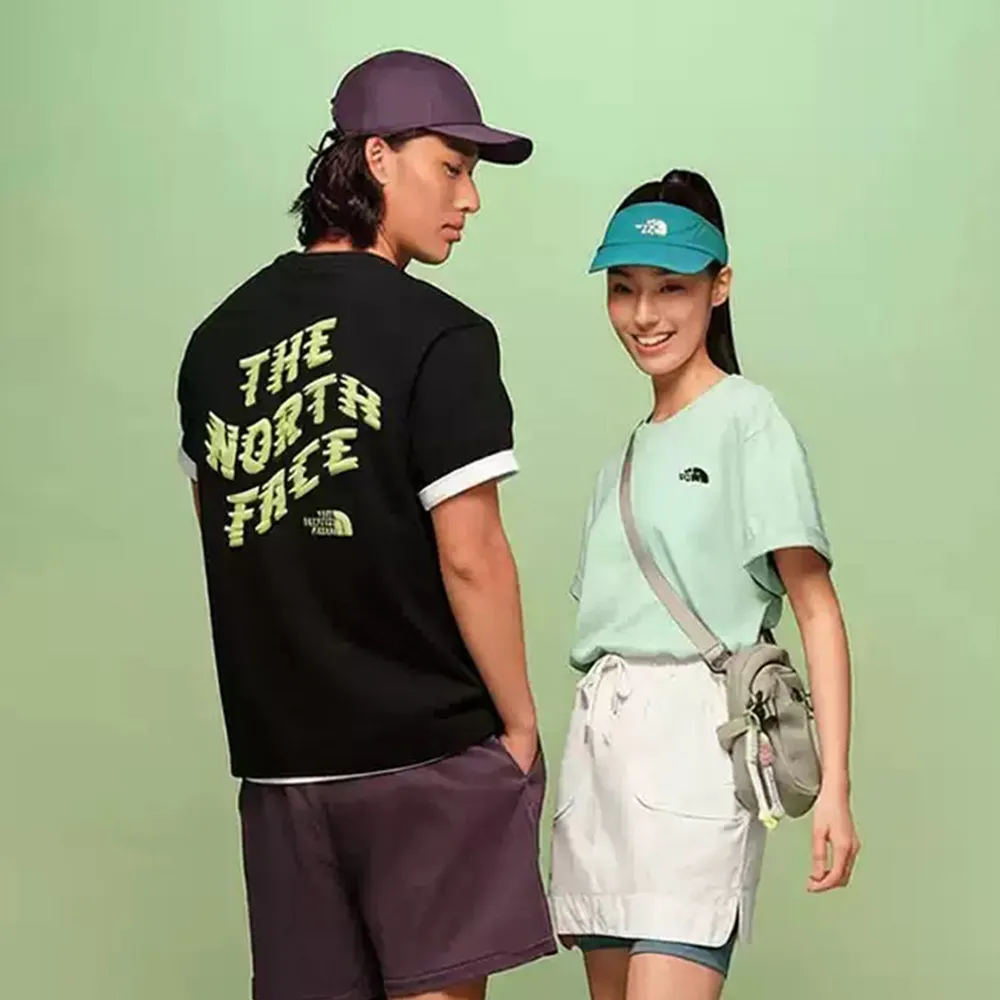 【The North Face】北面男款黑色FLASHDRY速乾短袖T恤|8G7UJK3 排汗衫