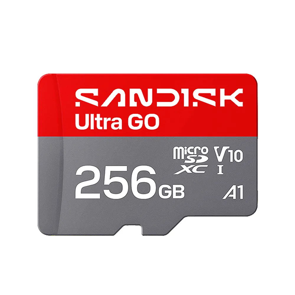 【SanDisk 晟碟】SANDISK Ultra☆ GO microSD™ UHS-I 256GB 記憶卡(公司貨)