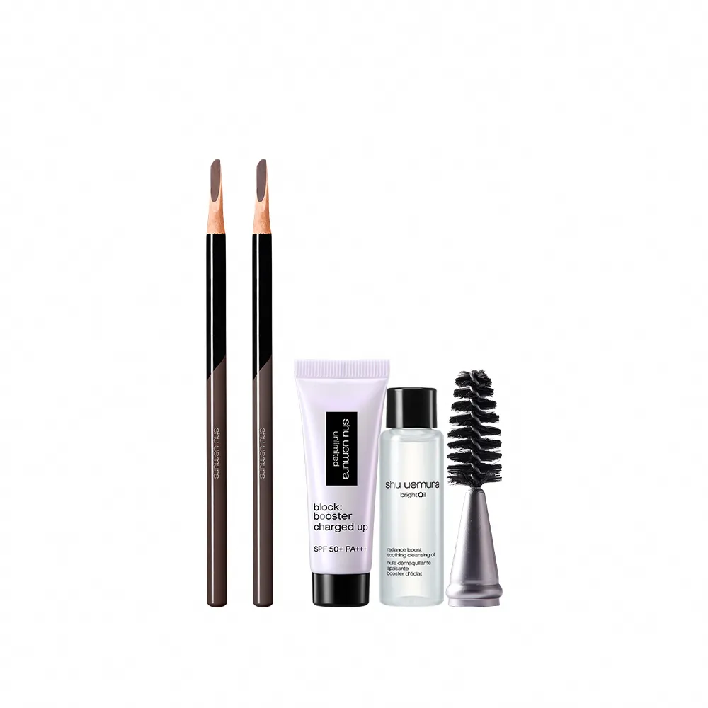 【Shu uemura 植村秀】官方直營 新一代武士刀眉筆雙入組(任選二款/新品上市/囤貨組)