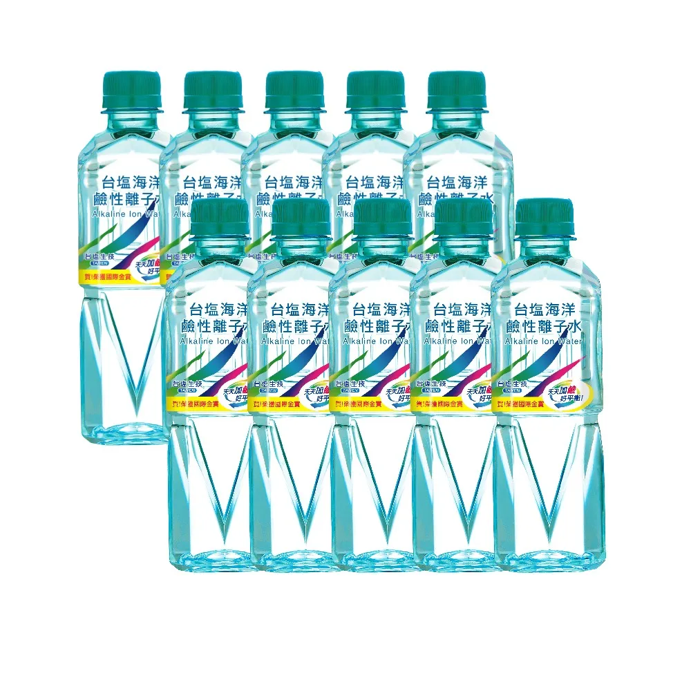 【台鹽】海洋鹼性離子水(420mlx10箱/共300入)