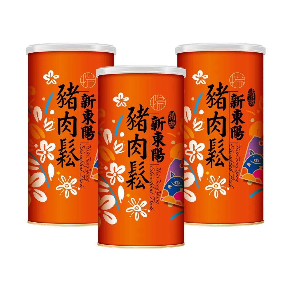 【新東陽】精緻豬肉鬆235gX3入 (中元普渡)